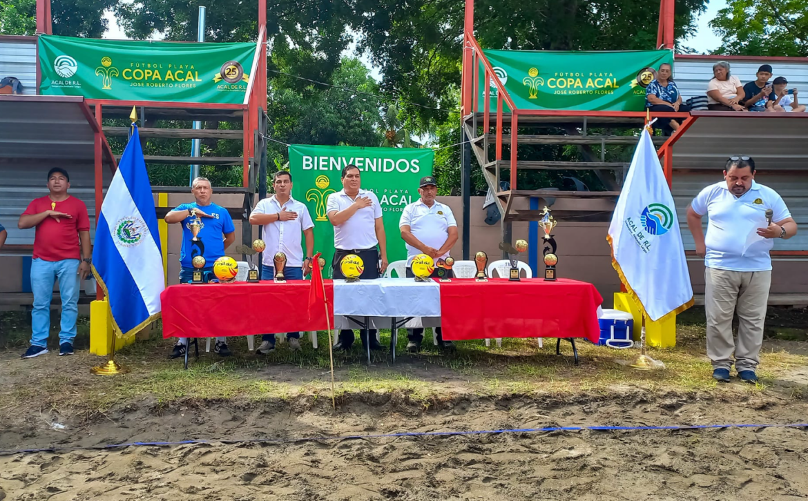 ACAL de R.L. inaugura su primera copa de fútbol playa para celebrar sus 25 años