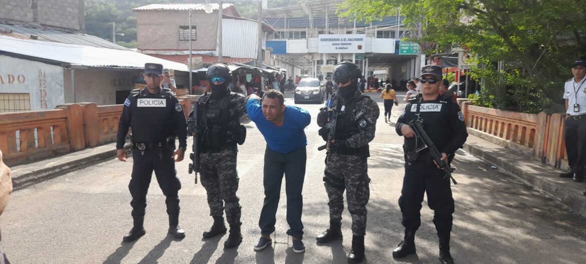Capturan a peligroso pandillero que fue expulsado de Nicaragua