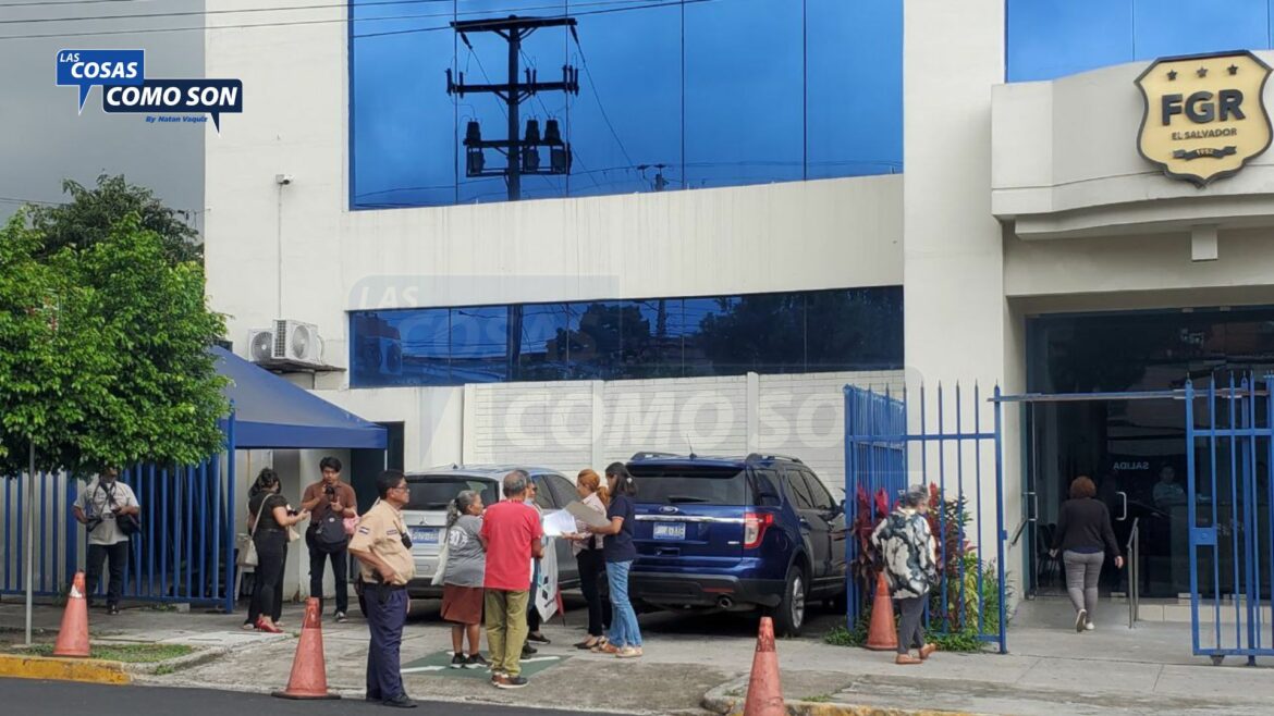 Organizaciones sociales presentan aviso ante la FGR por las capturas «ilegales» de líderes de la Alianza Nacional El Salvador en Paz