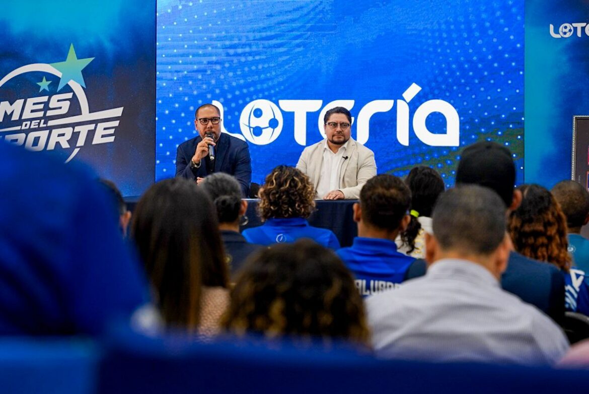 Lotería Nacional y el INDES dan a conocer las actividades para la conmemoración del mes del deporte