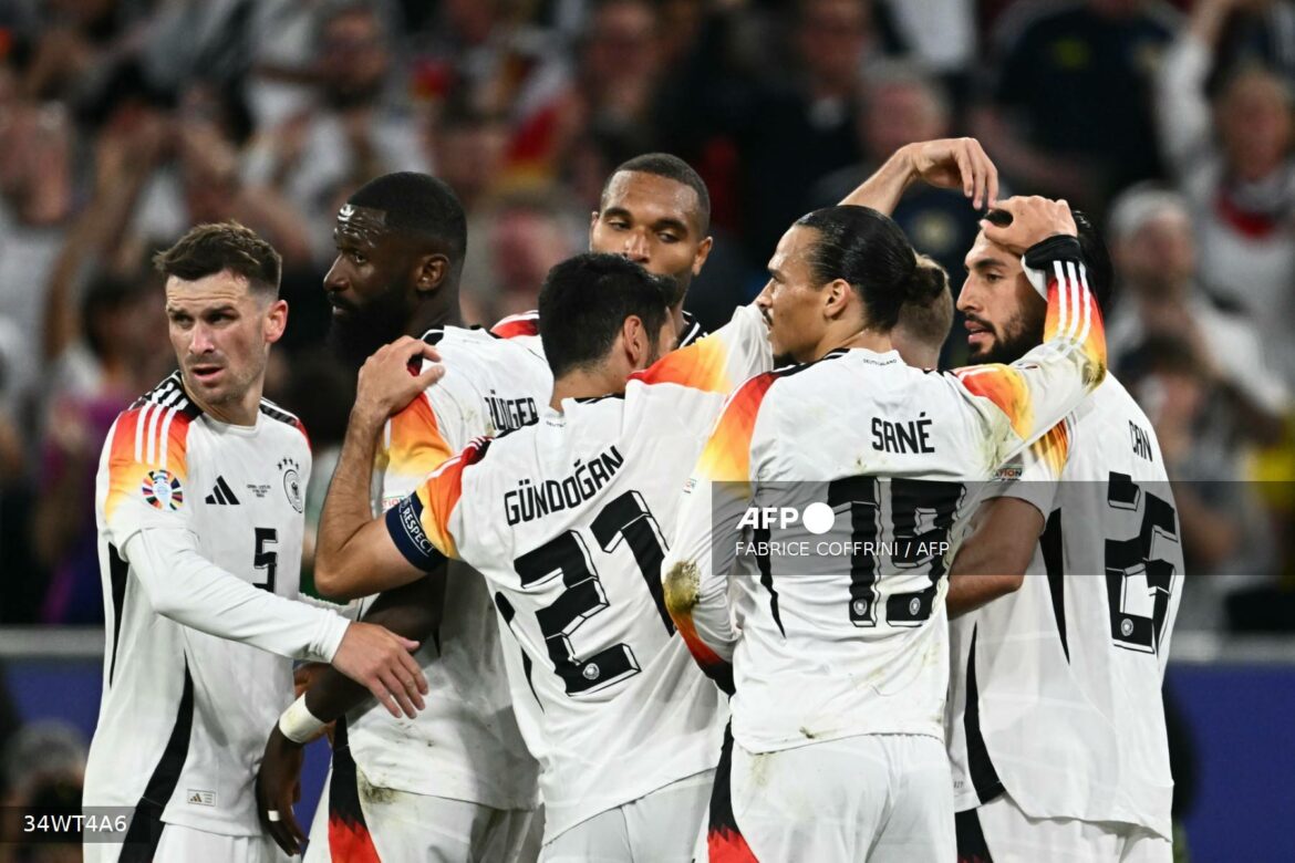 Alemania golea 5-1 a Escocia en el partido inaugural de la Eurocopa-2024