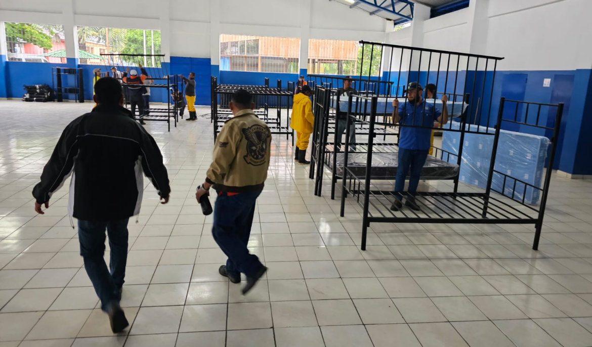 Alcaldía de San Miguel Centro habilita albergue en distrito de Quelepa