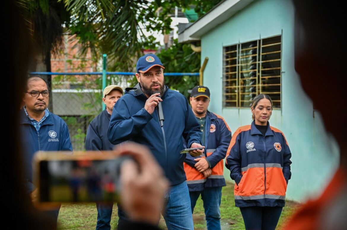 Alcalde Durán presenta consolidado actualizado de las emergencias atendidas en San Salvador Centro