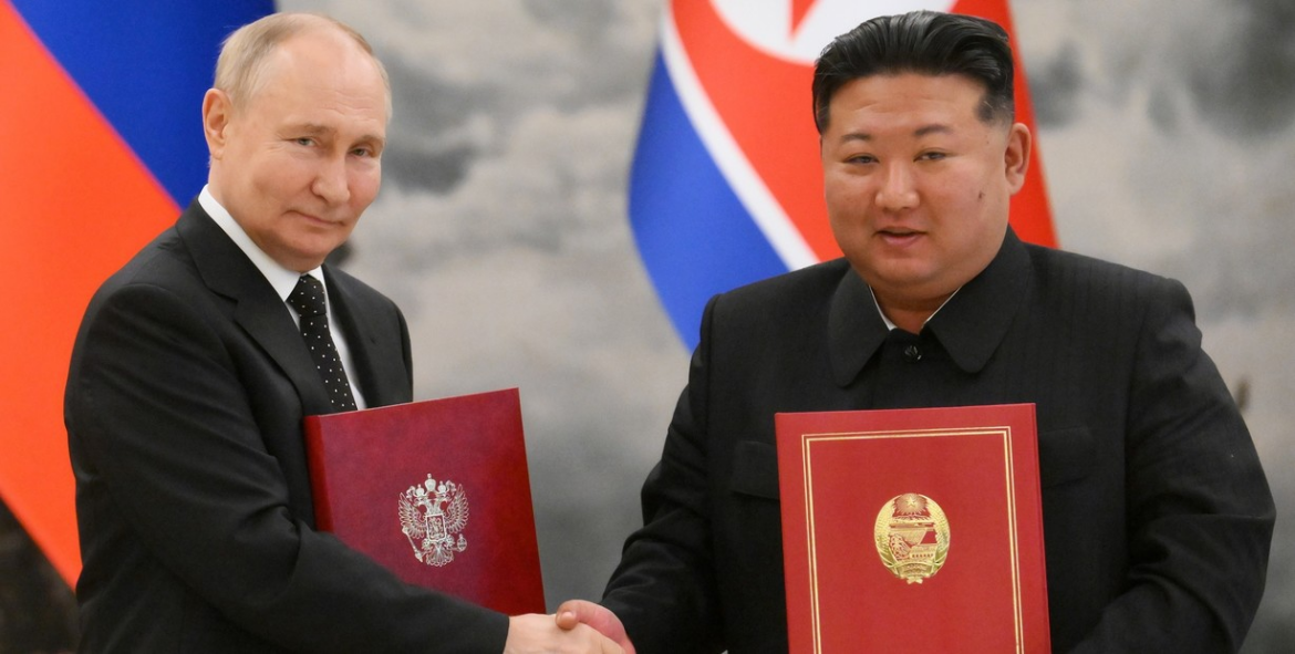 Putin y Kim Jong-un firman acuerdo de defensa y Corea del Norte expresa su apoyo en la guerra de Ucrania