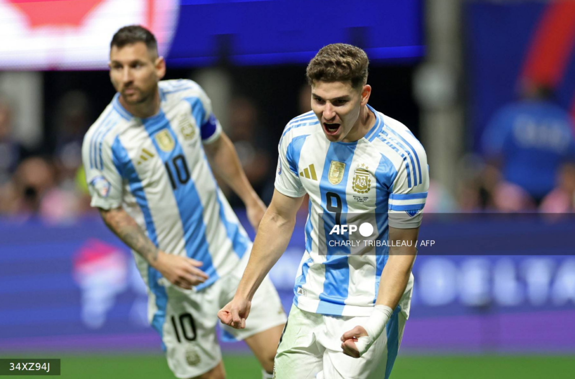 Argentina inicia ganando en la Copa América con un 2-0 a Canadá