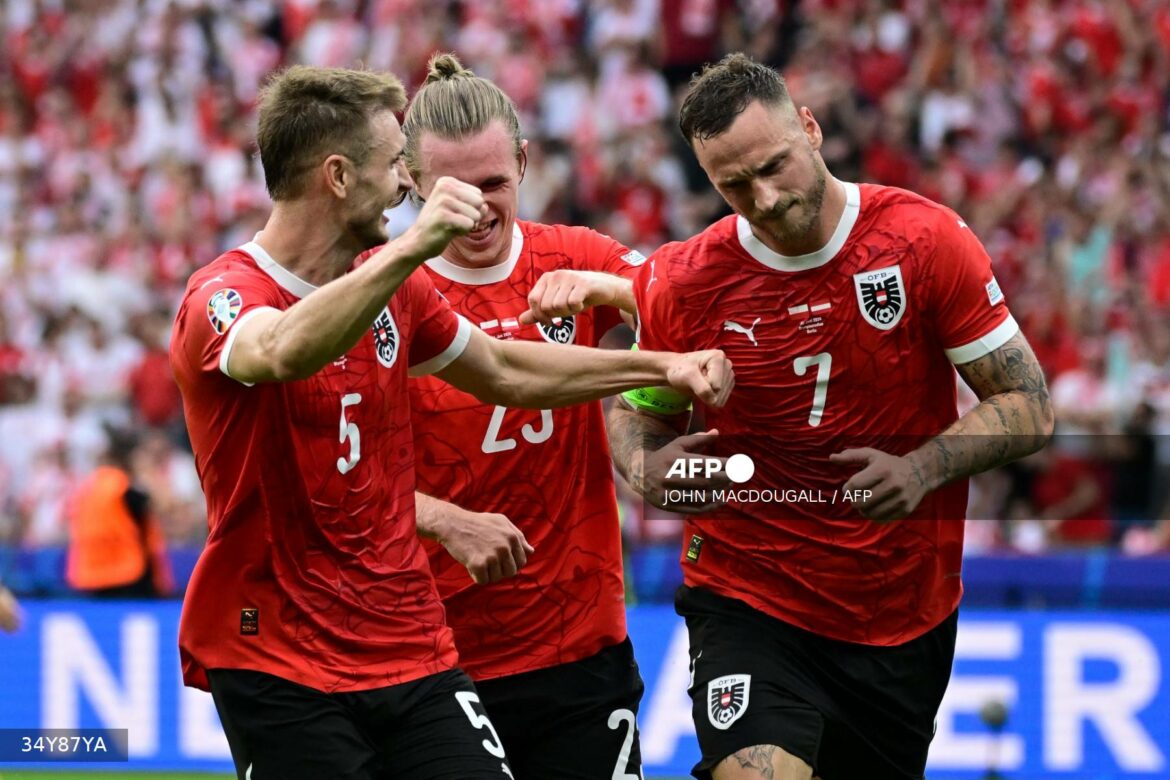 Austria deja a la Polonia de Lewandowski al borde de la eliminación de la Euro