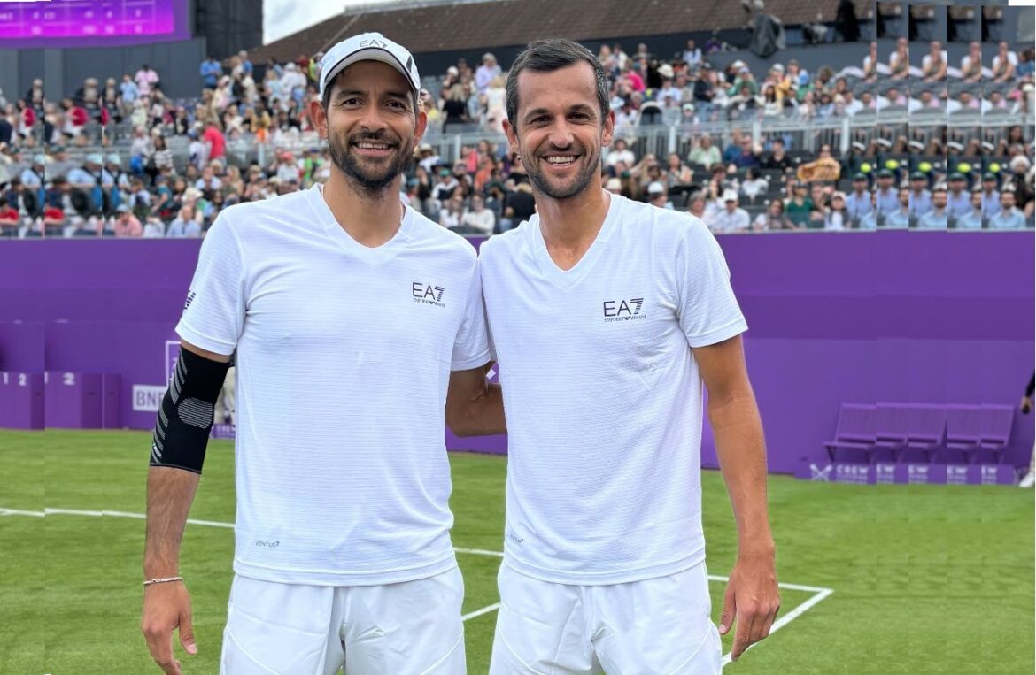 Marcelo Arévalo y Mate Pavic eliminados en semifinales del torneo de Queens, en Londres