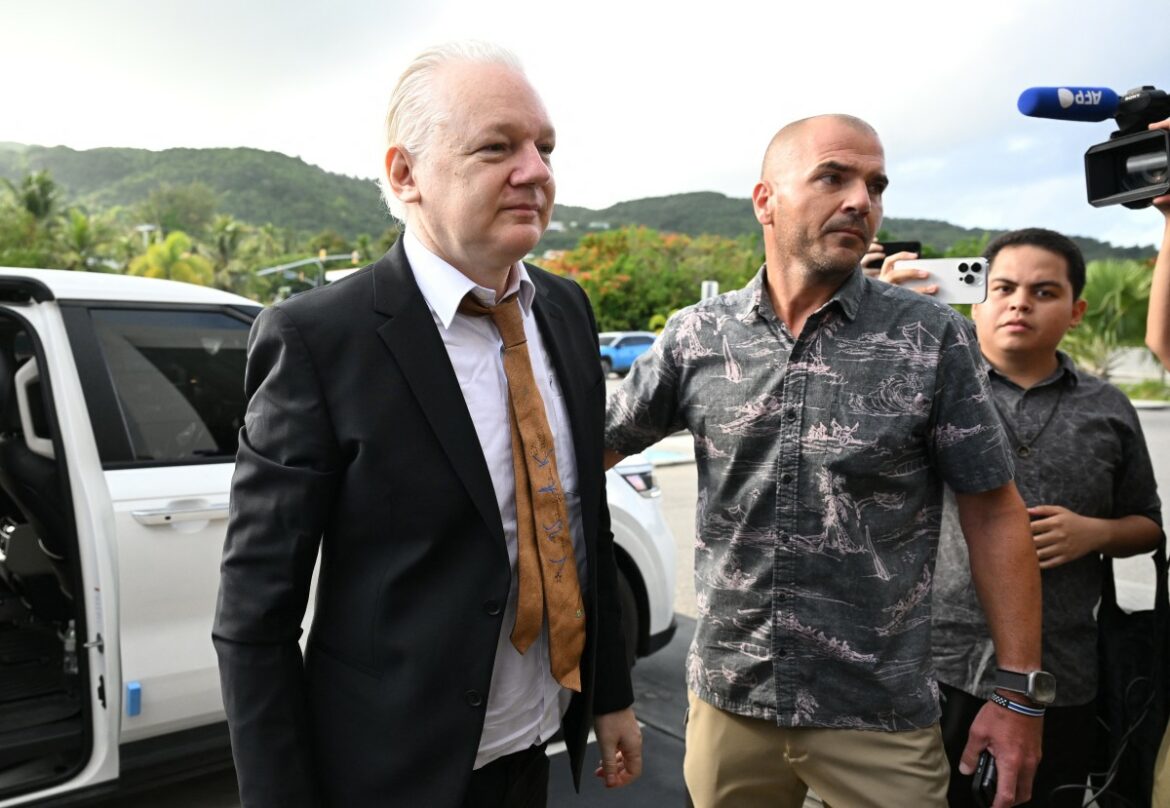 Julian Assange se declara culpable de espionaje ante tribunal estadounidense y pone fin a 14 años de batalla judicial