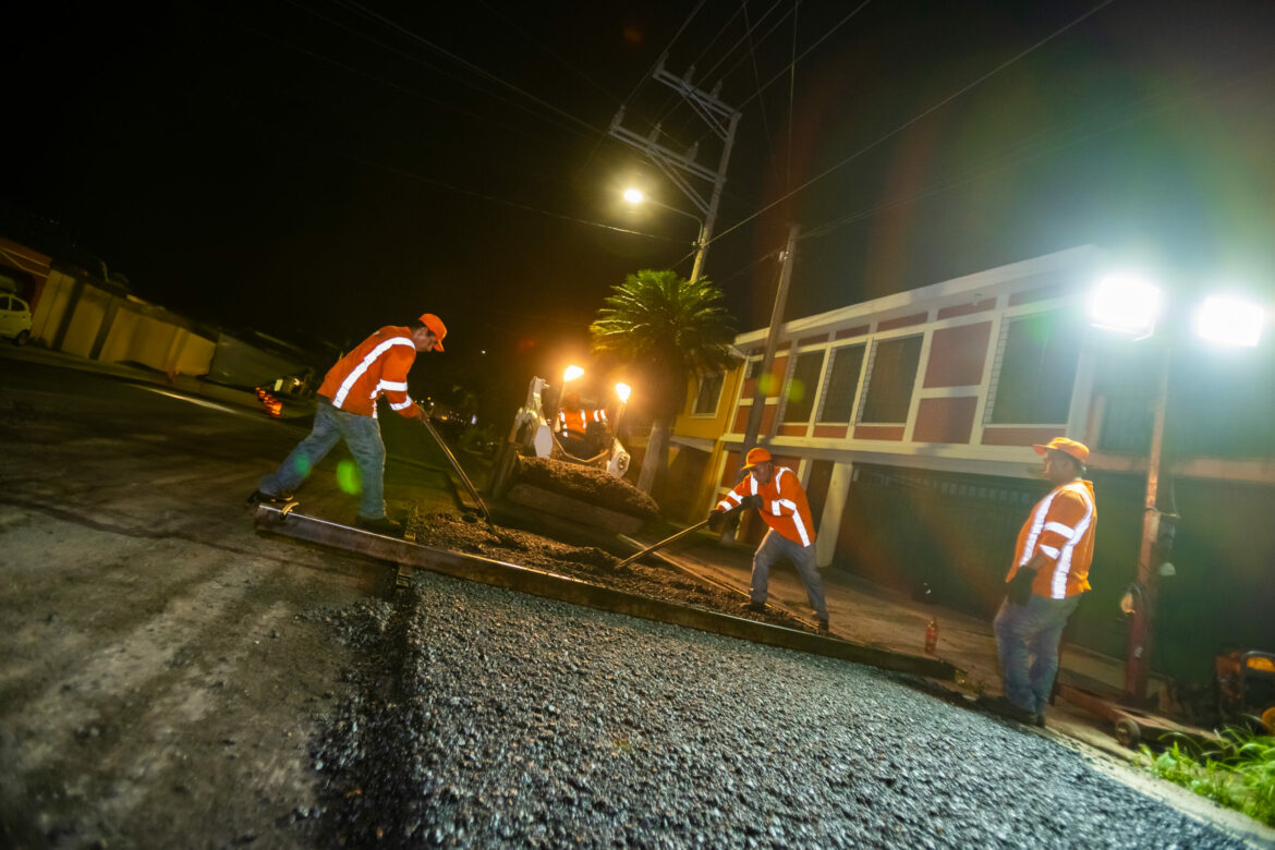 FOVIAL inicia obras de bacheo intensivo del Programa de Reconstrucción Post-Emergencia