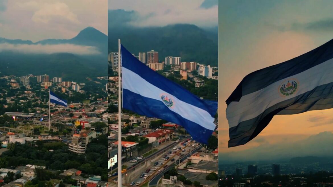 Inician segundo proceso de pruebas de la bandera monumental en la plaza Masferrer