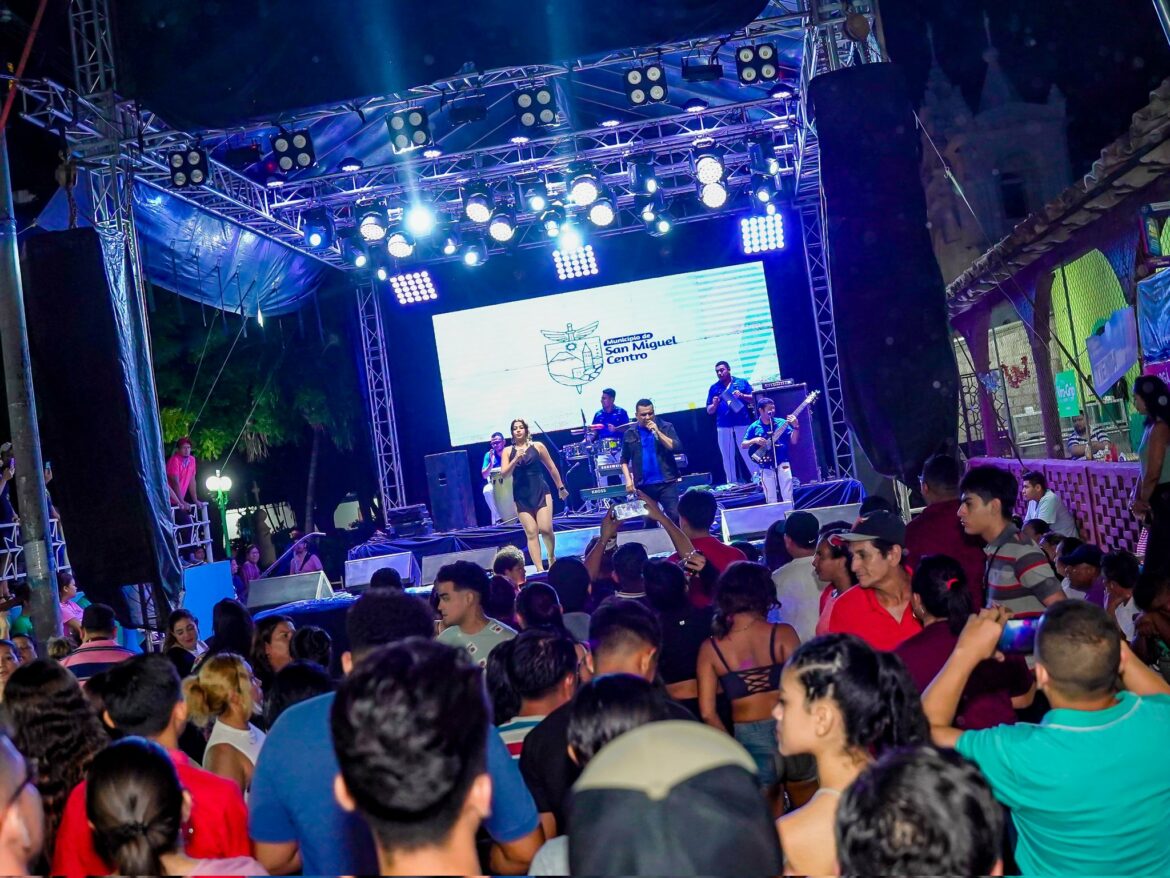 Distrito de Moncagua de San Miguel Centro inició sus fiestas titulares