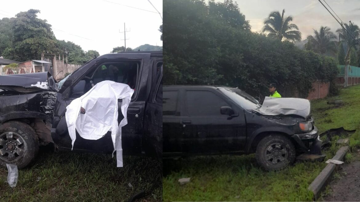 Joven de 22 años murió tras impactar contra un poste por conducir a excesiva velocidad