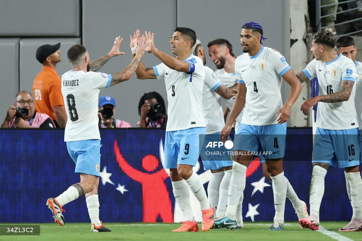 Uruguay por los cuartos de final de Copa América con la vida de Estados Unidos en sus manos