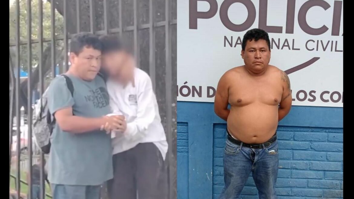 Capturan a sujeto captado en video mientras intentaba robarle el celular a un menor