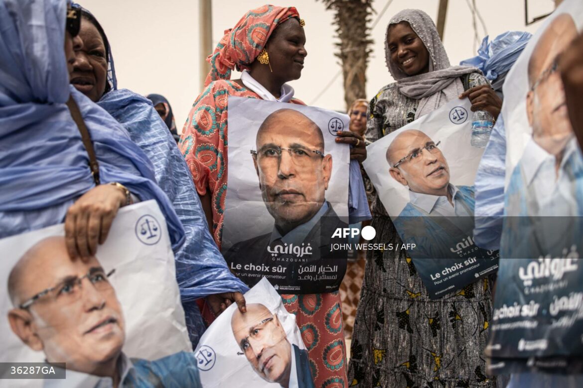 Ghazouani es reelegido presidente de Mauritania en primera vuelta