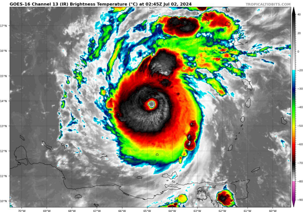 Huracán Beryl, categoría 5 «incrementará las lluvias» en El Salvador