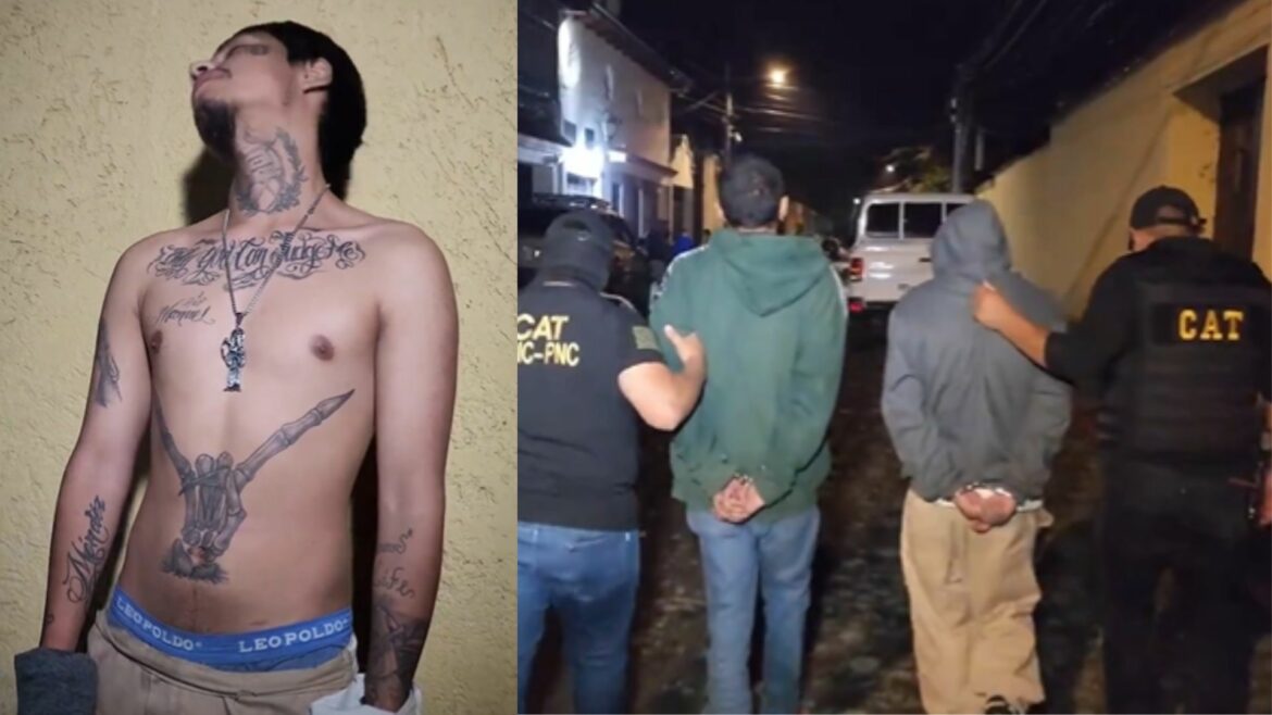 PNC de Guatemala evita «ataque armado» tras arrestar a tres pandilleros, entre ellos un salvadoreño