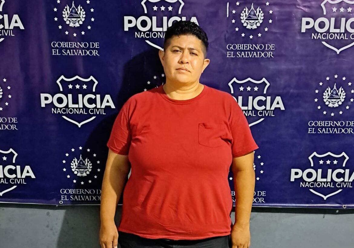 Arrestan a mujer acusada del homicidio de su compañero de vida en San Antonio del Monte, Sonsonate
