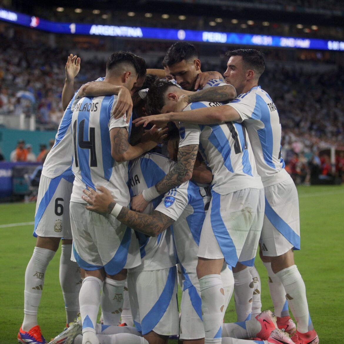 Argentina vence a Ecuador y se mete en semifinales