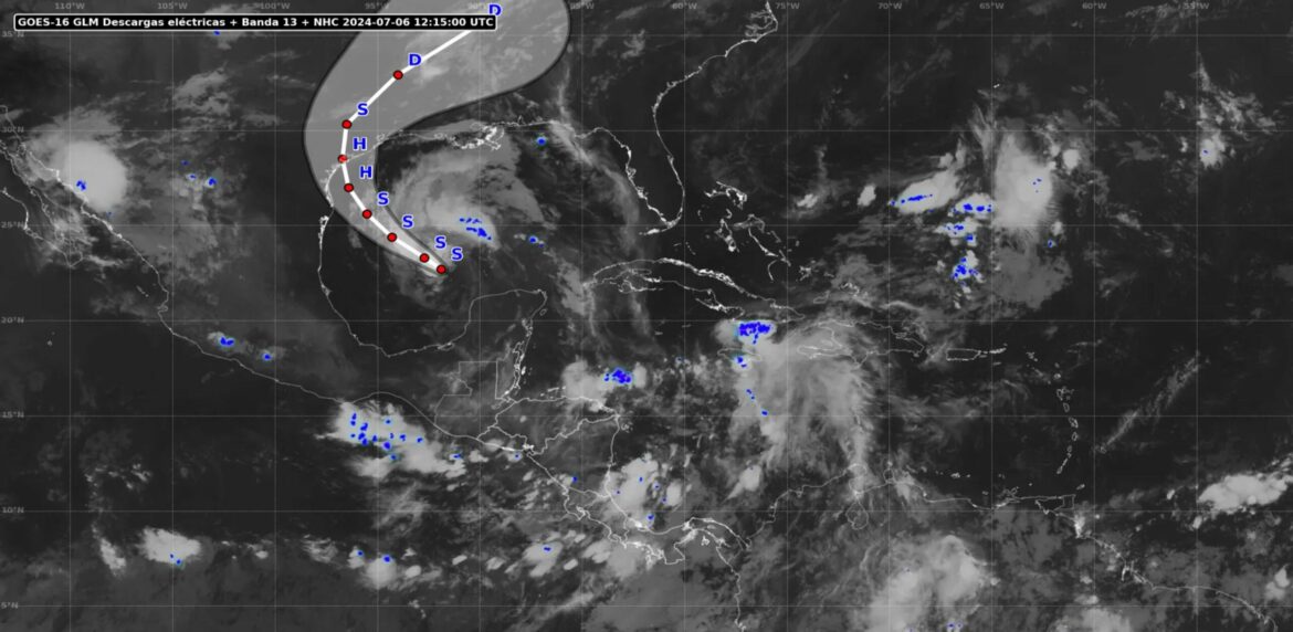 Beryl incrementará nubosidad y lluvias durante el fin de semana en territorio salvadoreño