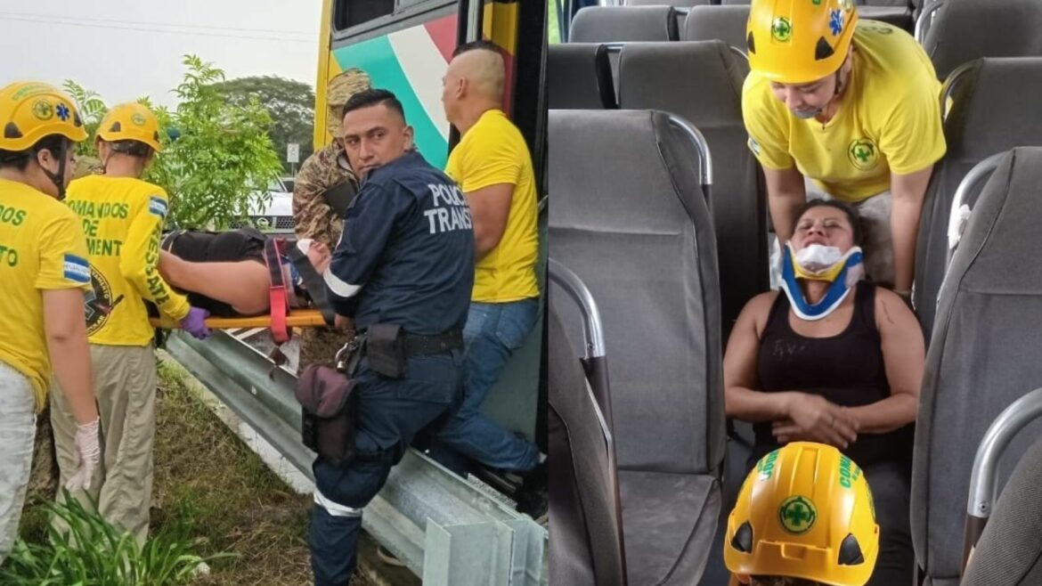 Varios lesionados tras accidente entre la ruta 133-A y la 302