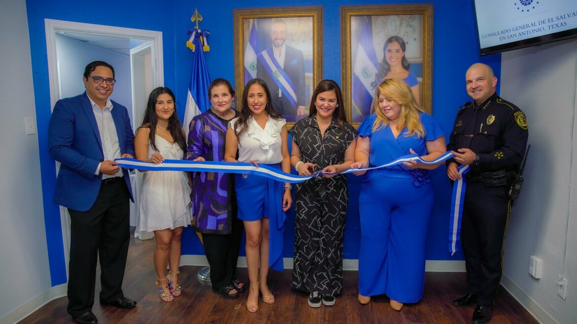 Inauguran la instalaciones del Consulado General de El Salvador en San Antonio, Texas