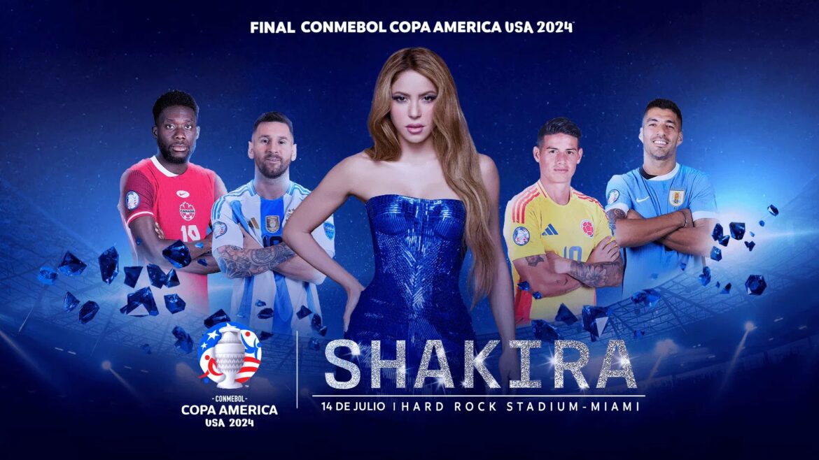 Shakira será la artista invitada a la final de la Copa América