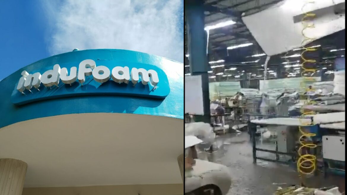 Instalaciones de Indufoam en Ciudad Arce sufren daños a causa de las últimas lluvias