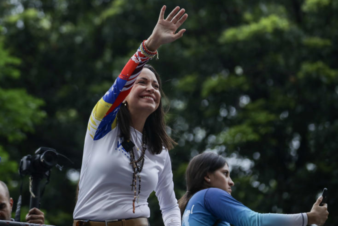 Machado espera que Maduro acepte una negociación para una transición ordenada en Venezuela