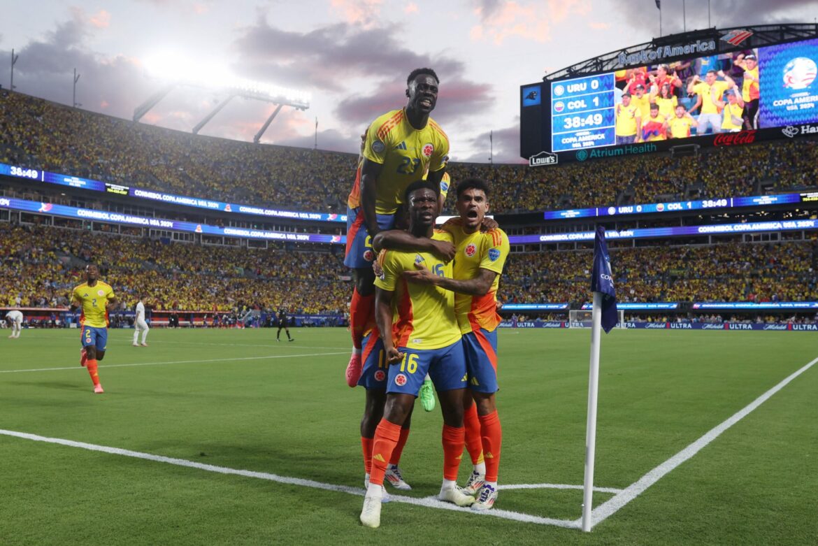 Colombia elimina a Uruguay y se cita con Argentina en la final de la Copa América