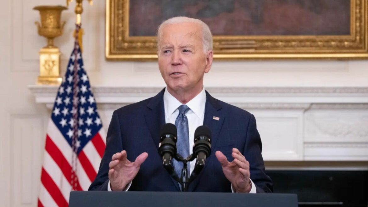«A menos que me atropelle un tren»: Biden reitera que no declinará su candidatura