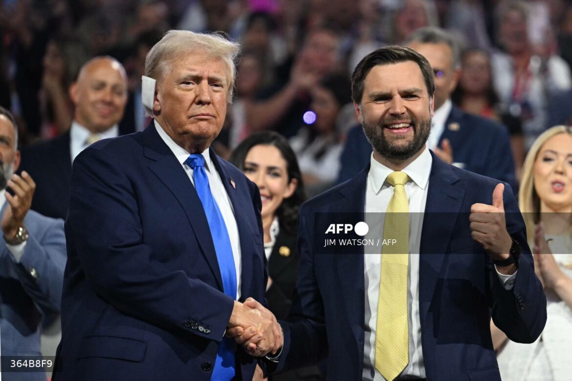 J.D. Vance, compañero de fórmula de Trump, debuta en convención republicana