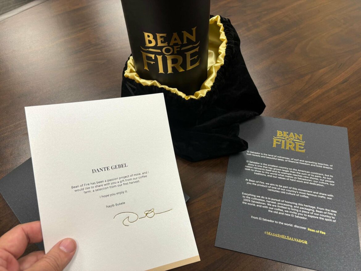 «Bean of Fire» el café del presidente Bukele que está conquistando las redes sociales
