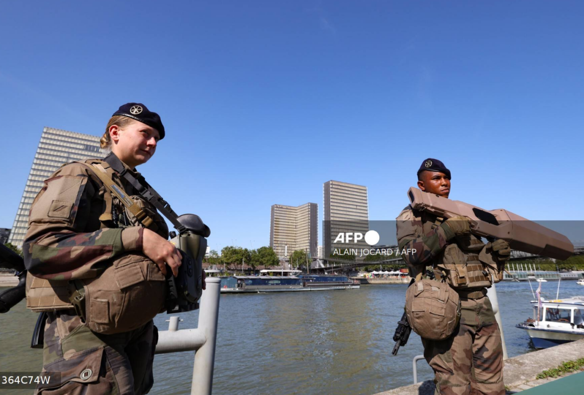 El ejército garantizará la seguridad de la ceremonia de apertura de los Juegos de París en el Sena