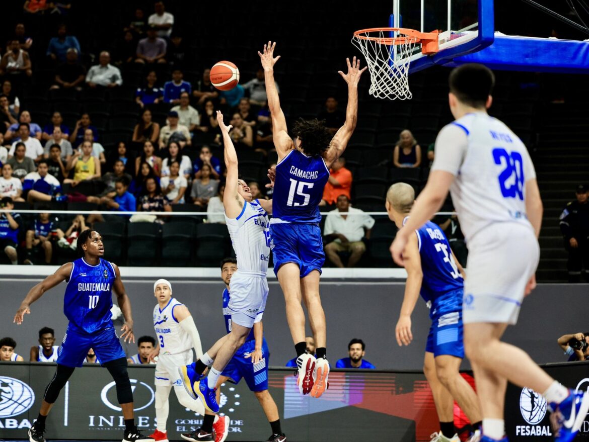 El Salvador derrota a Guatemala en el Preclasificatorio Centroamericano rumbo a la Copa del Mundo FIBA 2027