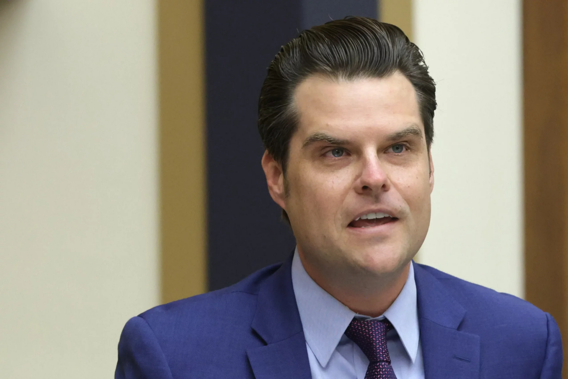 Congresista republicano Gaetz visita el CECOT