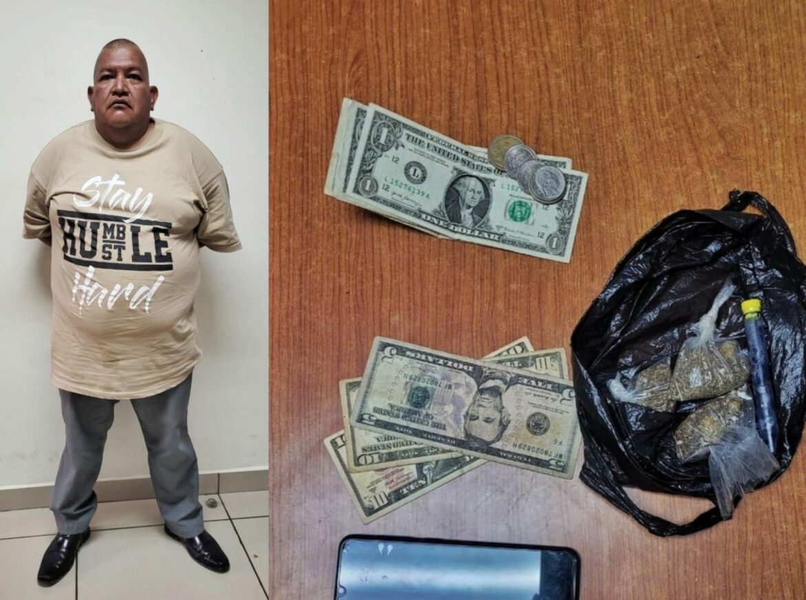 Capturan a sujeto con varias porciones de marihuana en La Paz