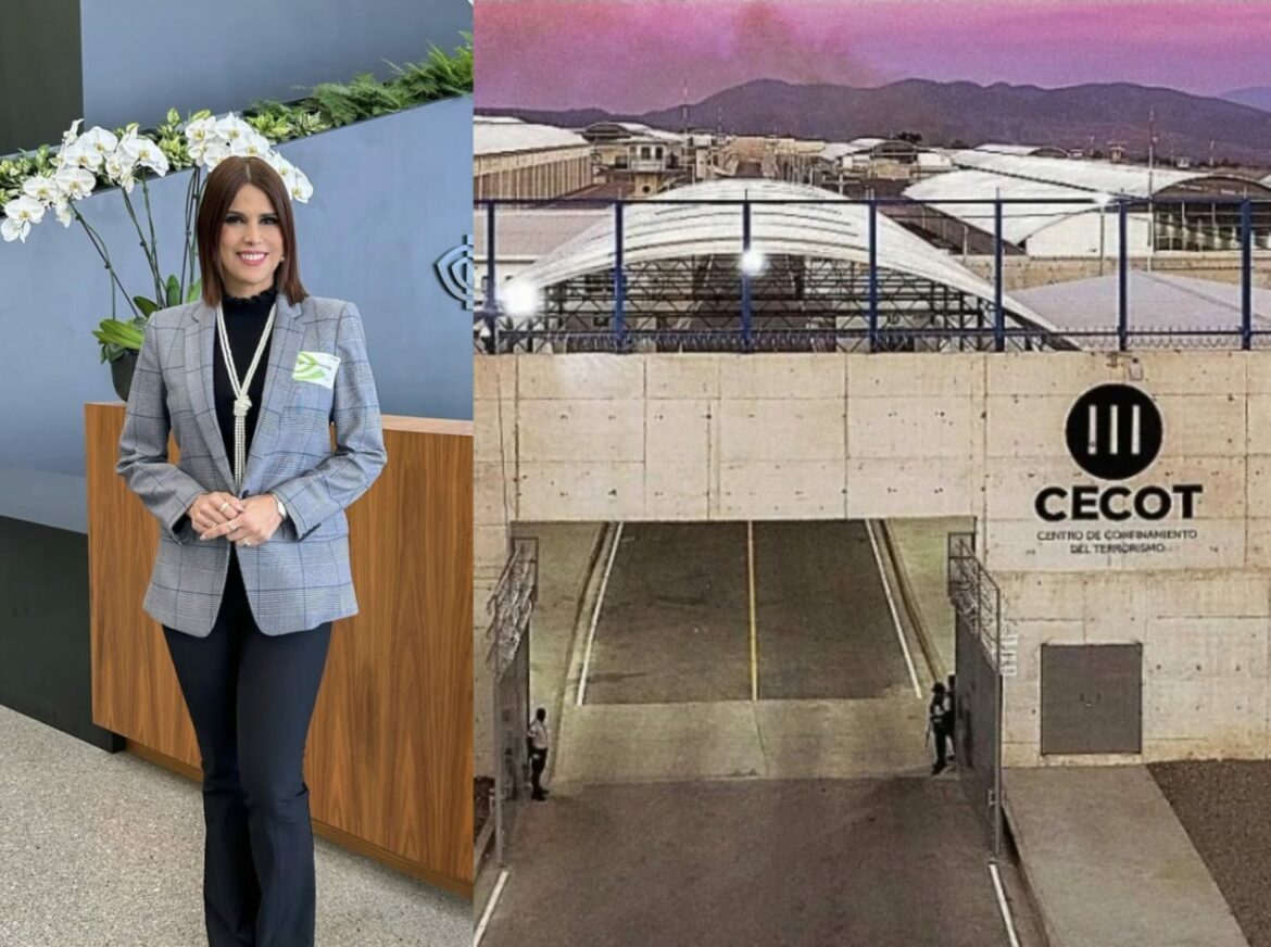Embajadora Mayorga resalta que «el CECOT está siendo un ejemplo en el mundo»