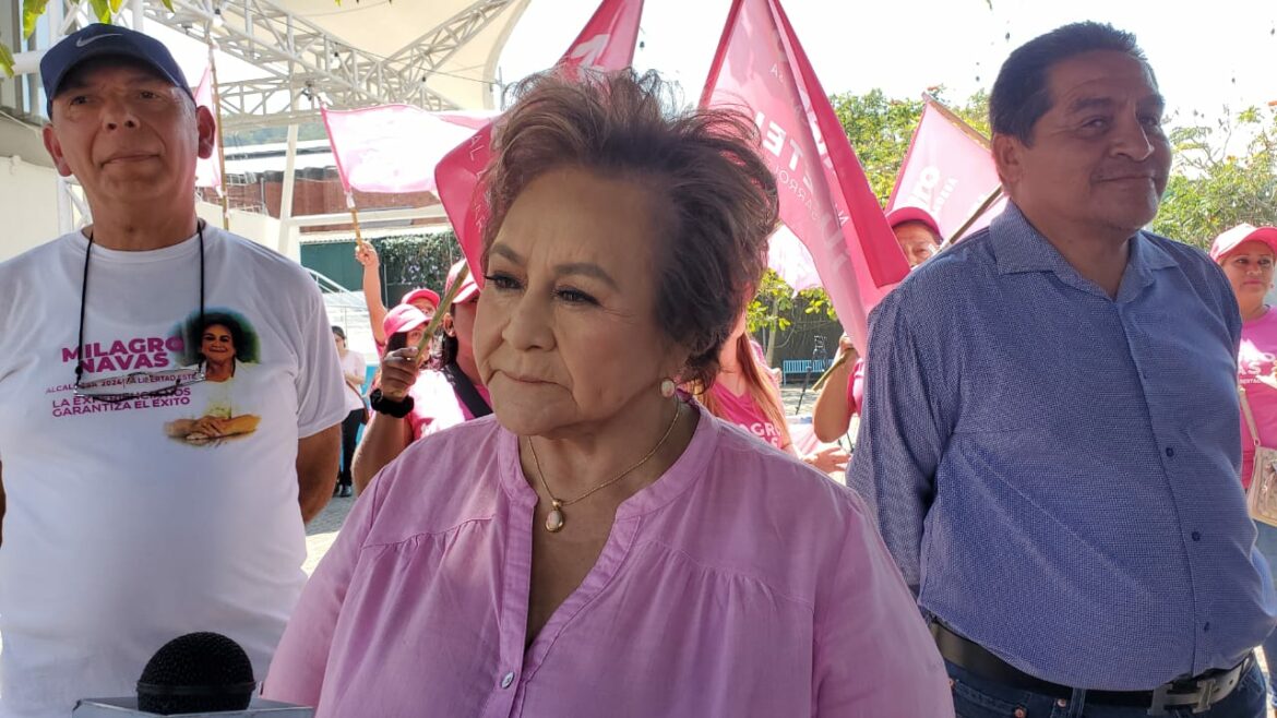 Milagro Navas dice que no cumplirá sus promesas previstas en los primeros 100 días de gestión, ante falta de pago de impuestos