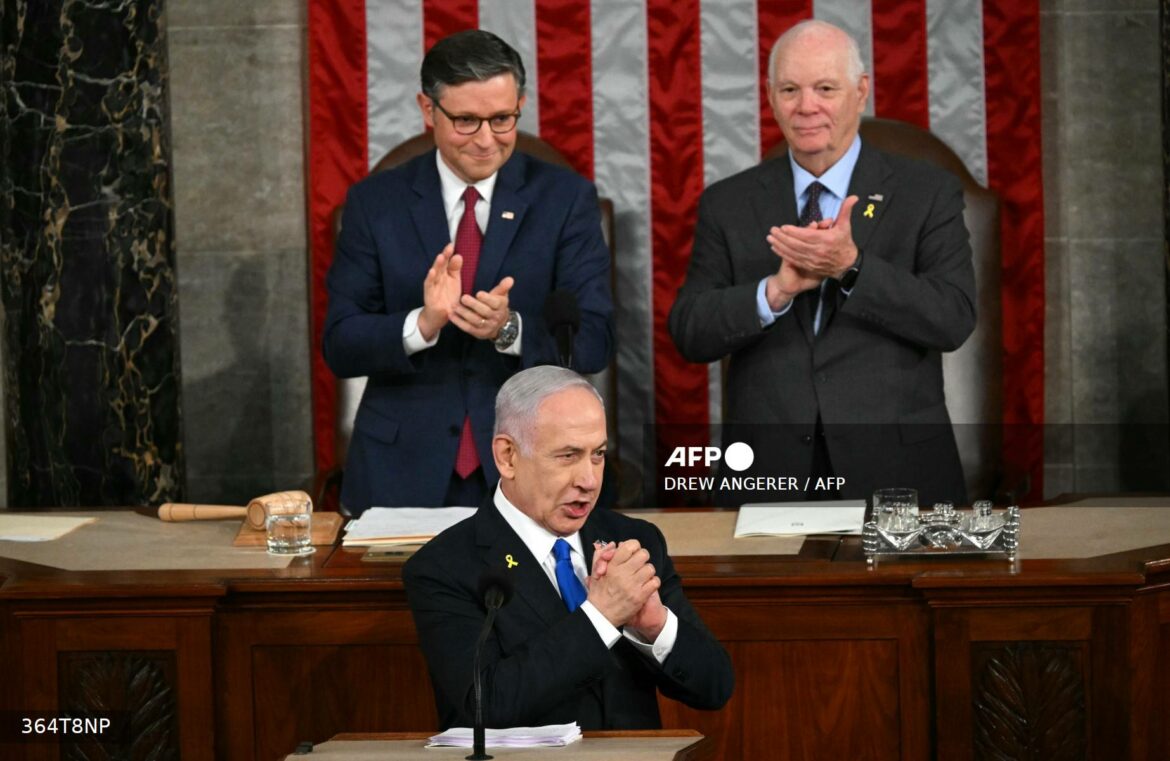 Netanyahu defiende la guerra en Gaza ante un Congreso estadounidense dividido