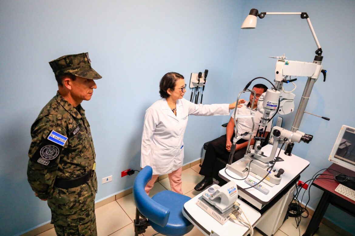 Hospital Militar ya cuenta con nueva clínica oftalmológica