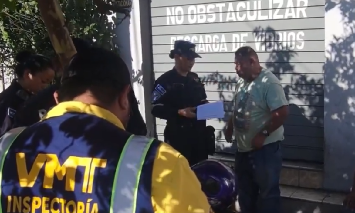Sorprenden a motorista bien «bolo» conduciendo una unidad de la ruta 11 de San Marcos