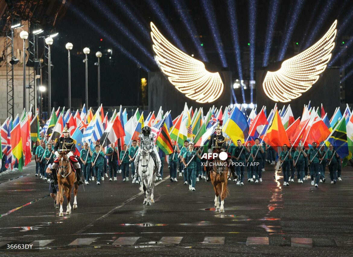 Las imágenes de la ceremonia de apertura de los Juegos Olímpicos de París