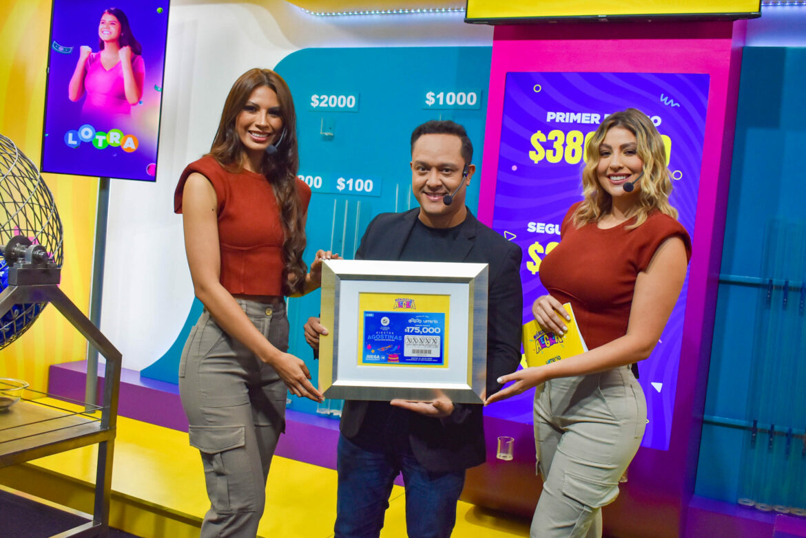 Lotería Nacional dedica su sorteo a las festividades agostinas