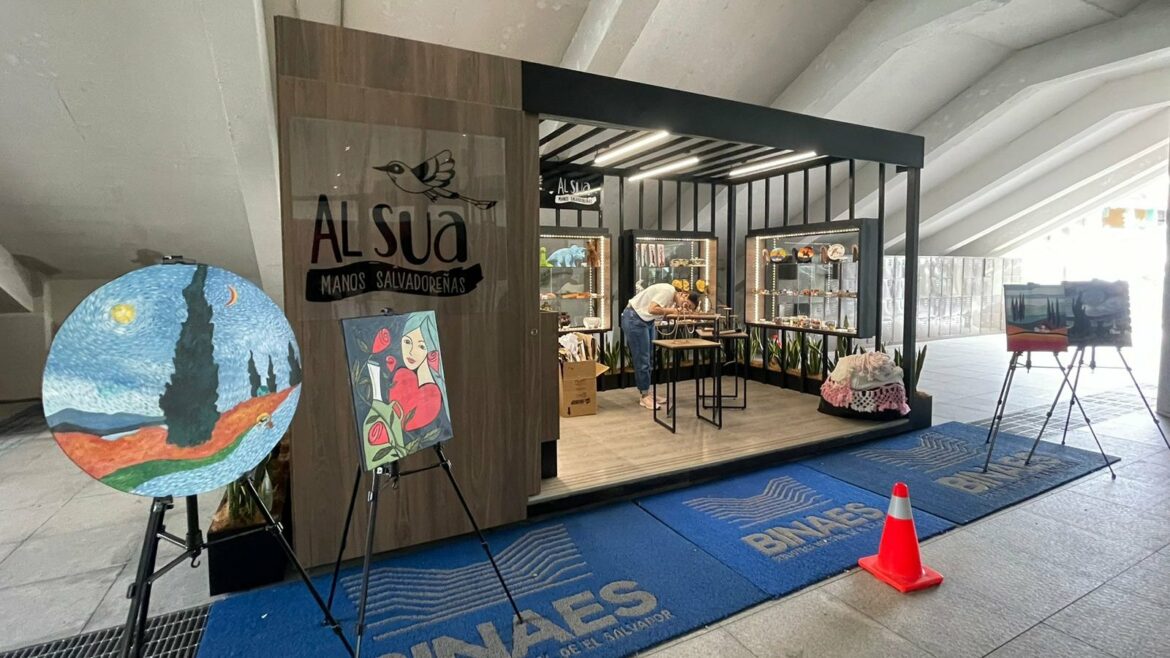 CONAPINA abre tienda «Alsua Manos Salvadoreña» en la BINAES