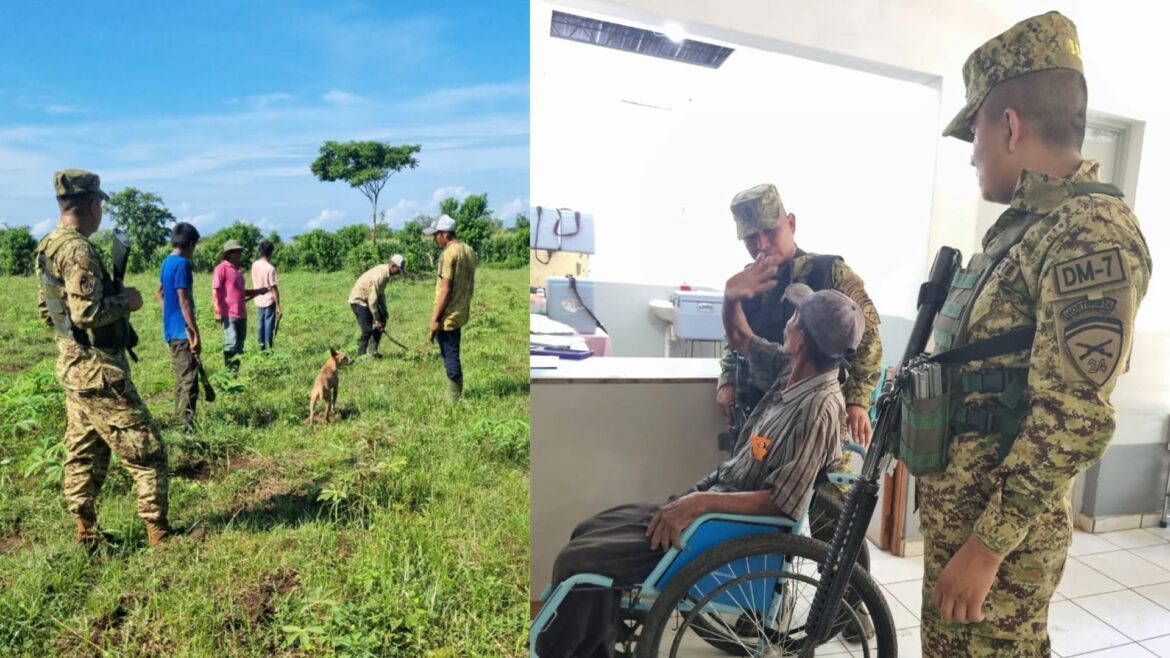 Soldados ubicaron al anciano desaparecido desde el 01 de agosto, en Jujutla, Ahuachapán Sur