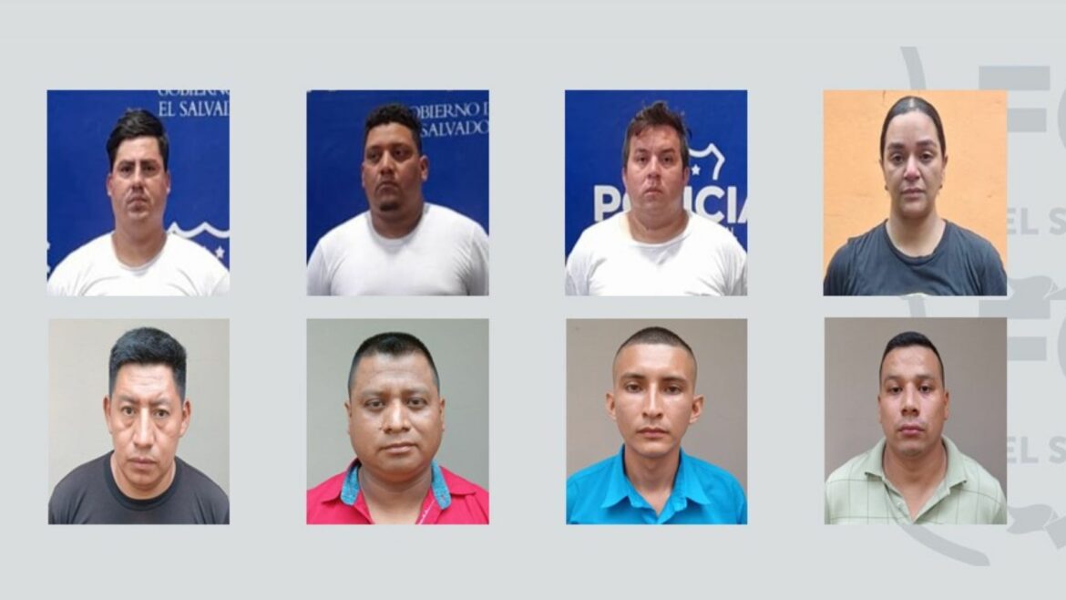 La PNC capturó a siete sujetos vinculados a una estructura que se vestía como soldados e ingresaban en viviendas para robar