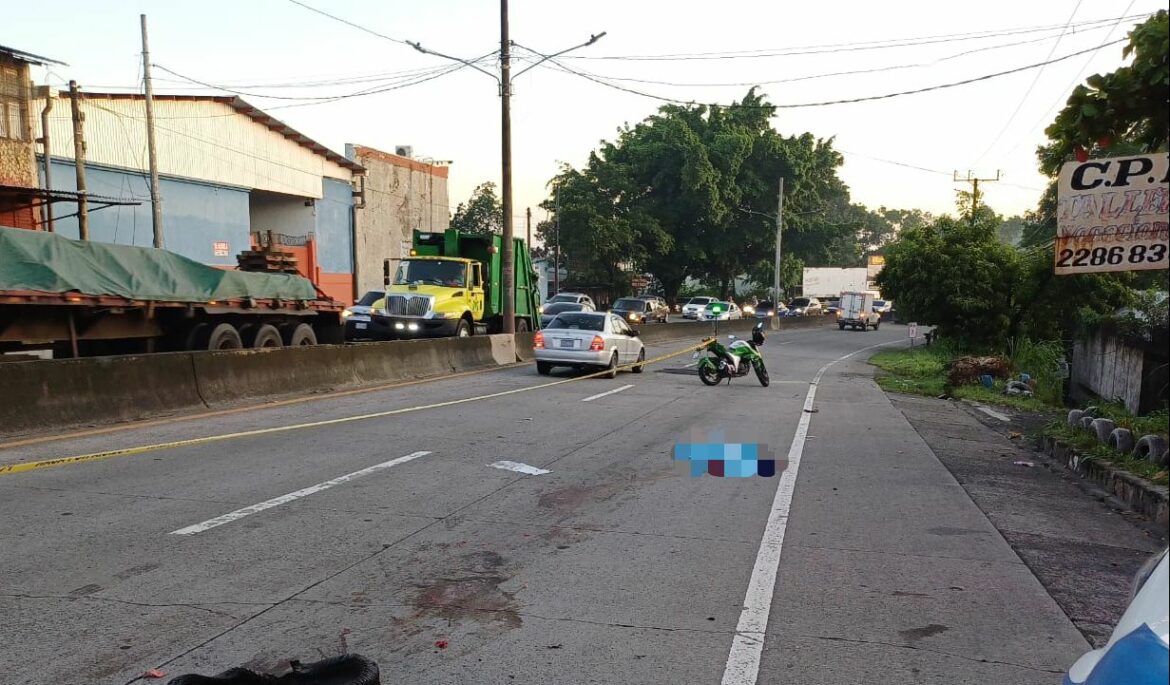 Un peatón murió tras ser atropellado en la carretera Troncal del Norte