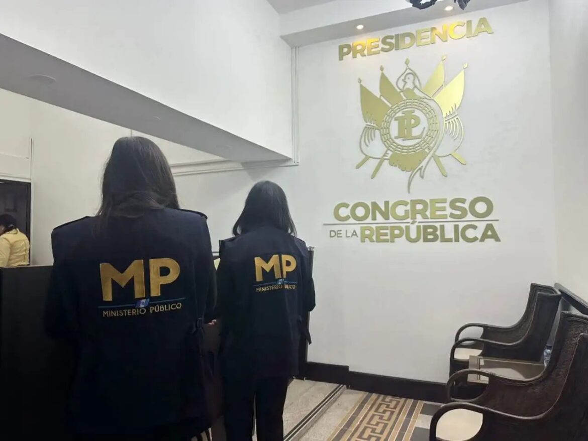 Allanan Congreso de Guatemala por contratación de personal temporal que realizó la Junta Directiva