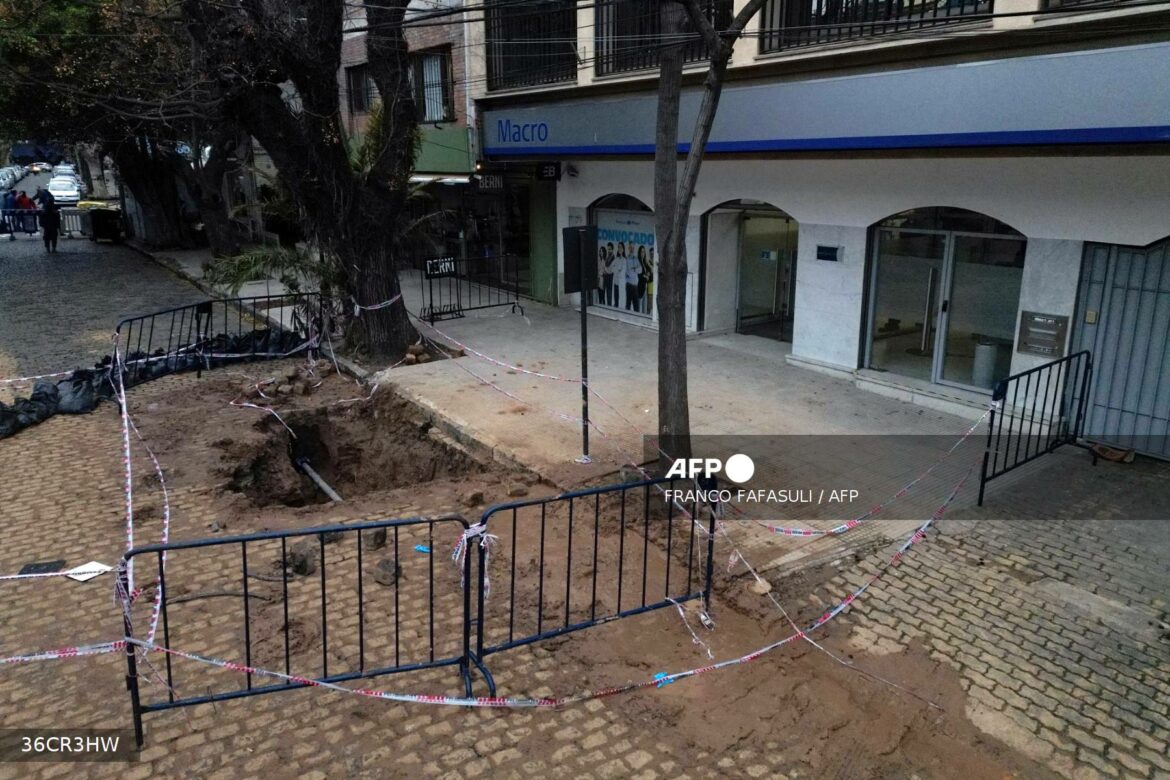 El «robo del siglo» que no fue, descubren túnel cerca de un banco en Argentina